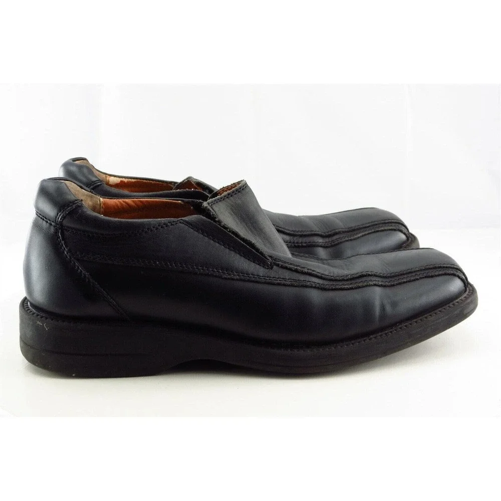 Steve Madden Shoes Size‎ 7.5 M Black Loafer Leather Men